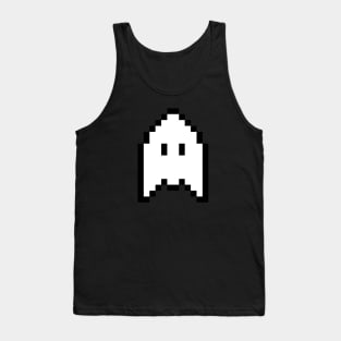 Cute Halloween Ghost Pixel art Tank Top